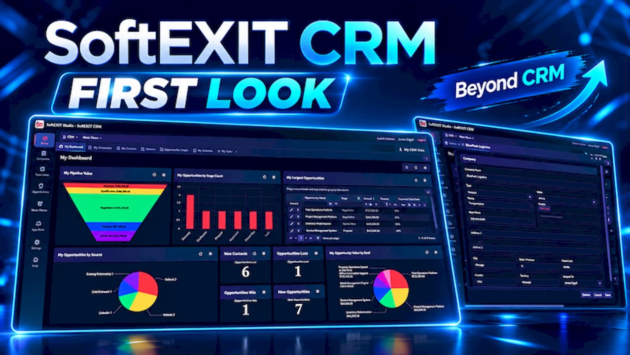 SoftEXIT CRM First Look