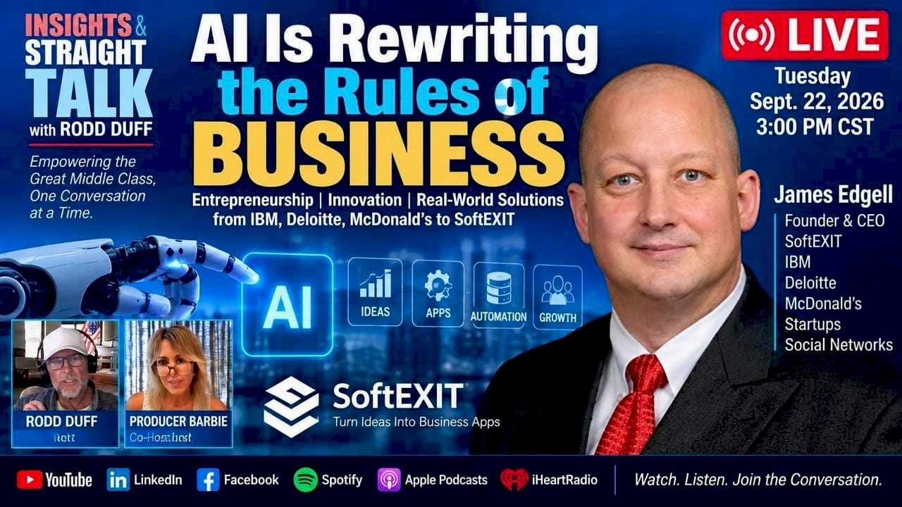 Rodd Duff live on INsights & Straight Talk – Live