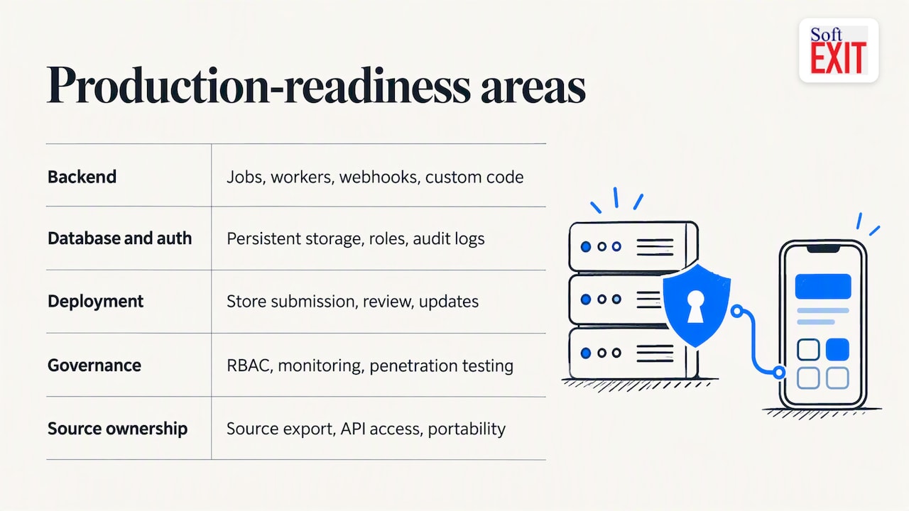 Five capabilities supporting production-ready AI apps