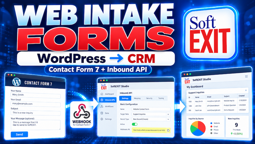 build a web intake form